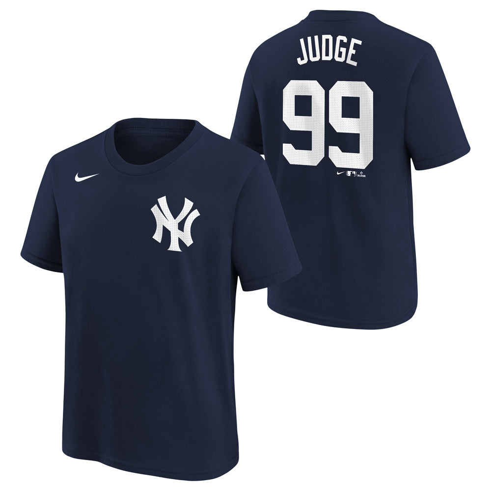 MLB New York Yankees Aaron Judge Youth Nike Name &amp; Number Tee