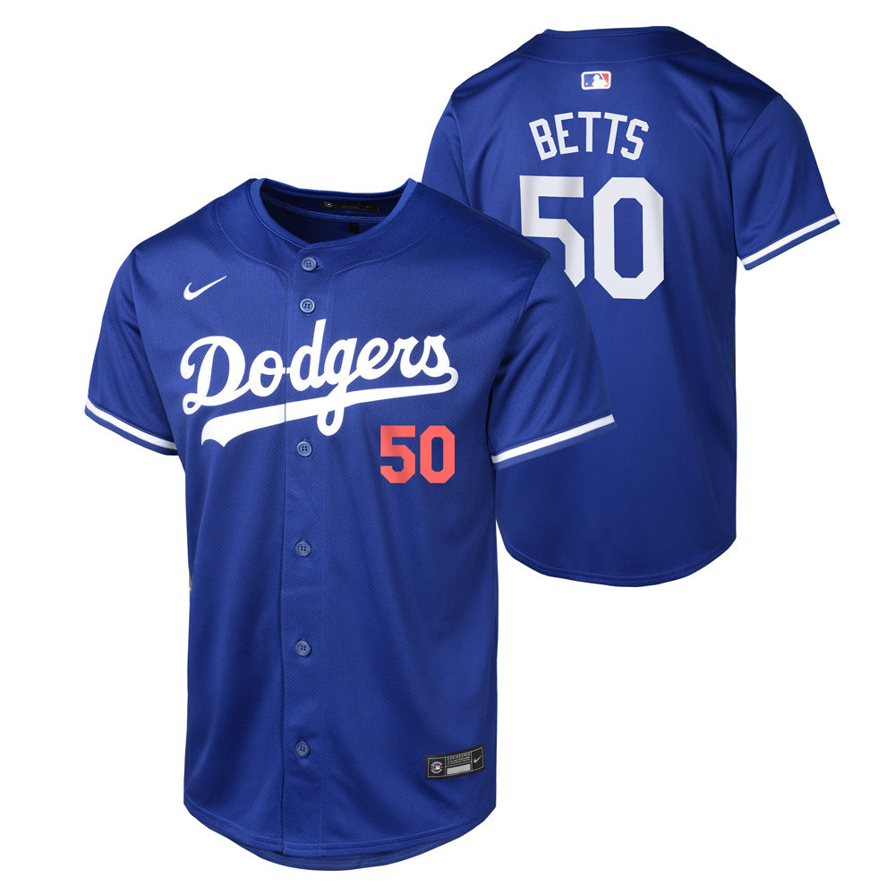 MLB Los Angeles Dodgers Mookie Betts Youth Nike Alternate Limited Jersey