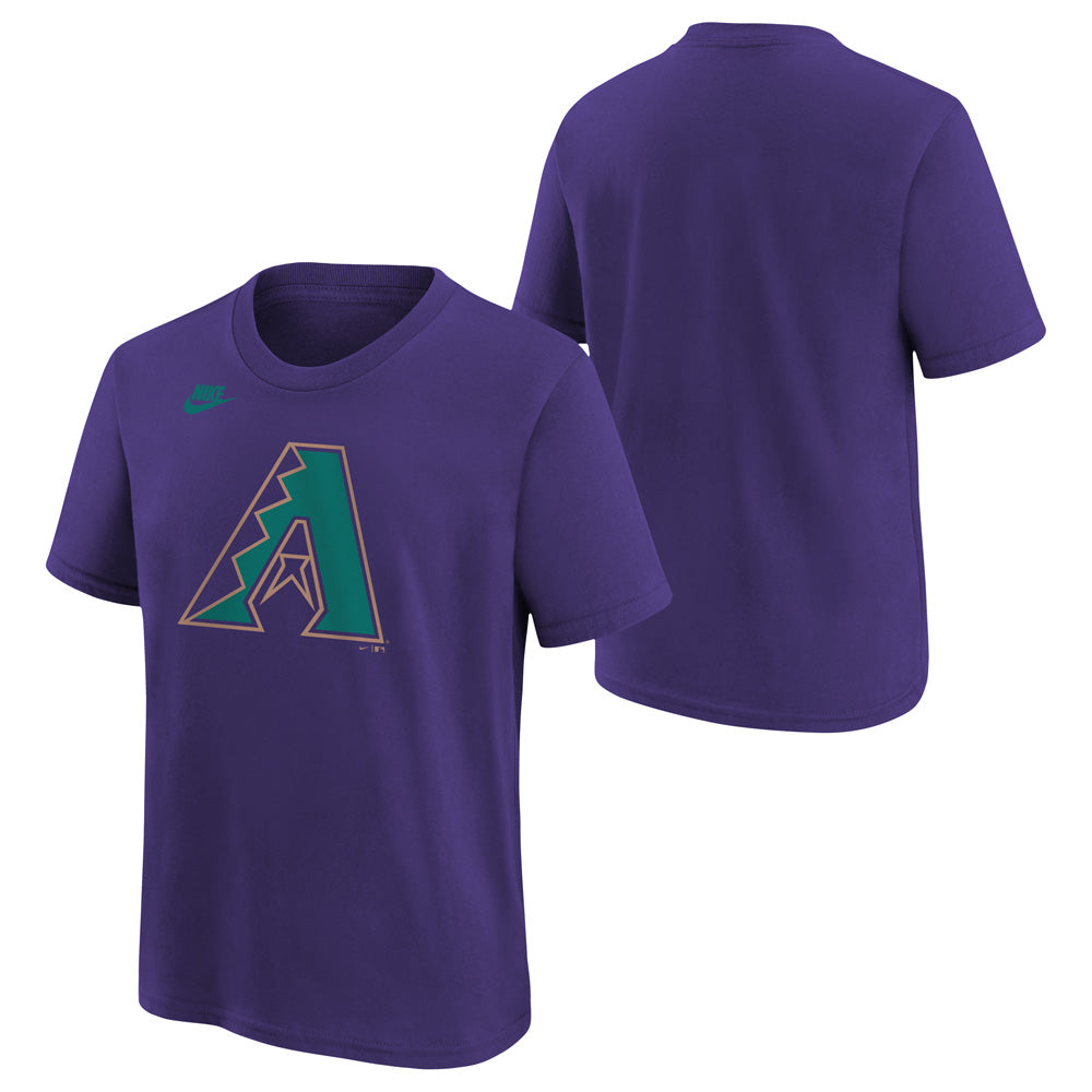 MLB Arizona Diamondbacks Youth Nike Cooperstown Logo Tee