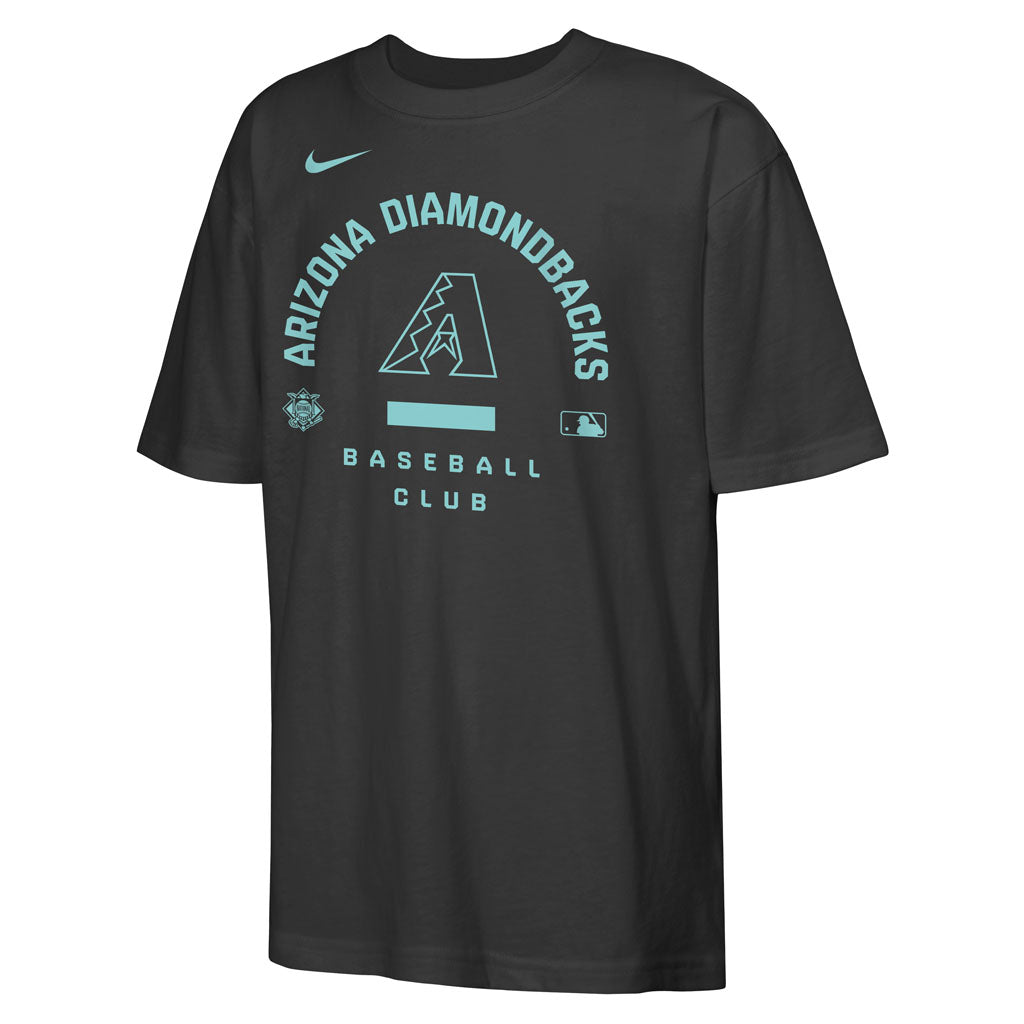 MLB Arizona Diamondbacks Youth Nike 2026 Authentic Collection Early Work T-Shirt - Black