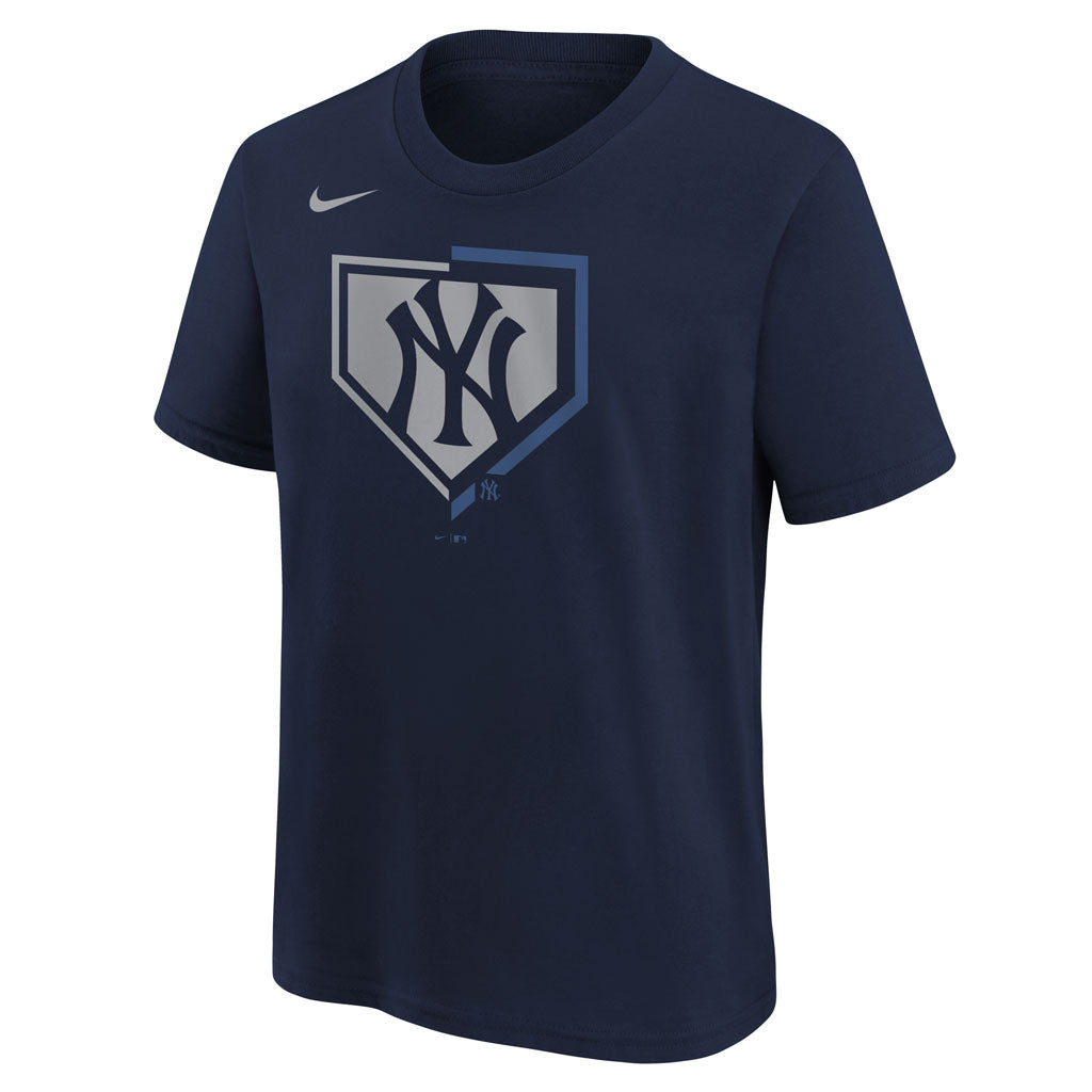 MLB New York Yankees Youth Nike Authentic Collection Icon T-Shirt - Navy