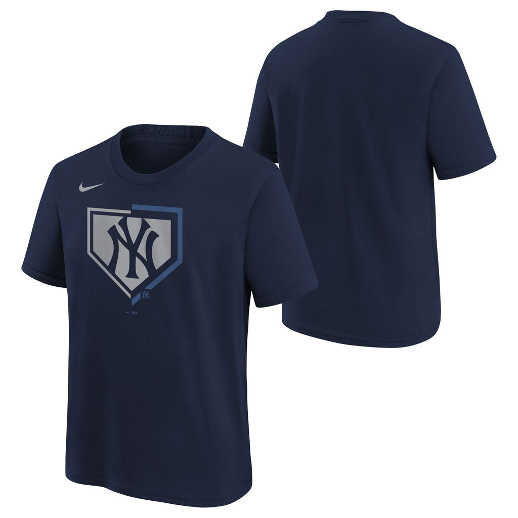 MLB New York Yankees Youth Nike Authentic Collection Icon T-Shirt - Navy