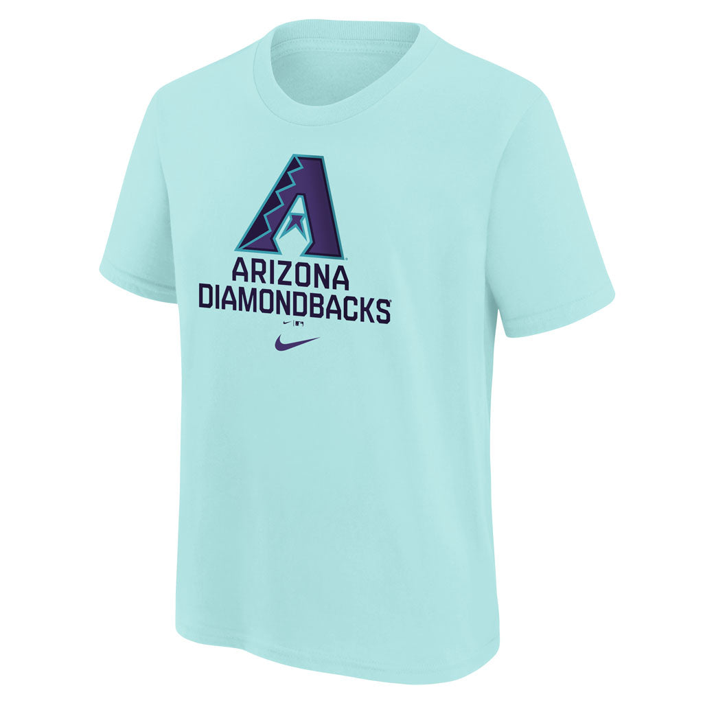 MLB Arizona Diamondbacks Youth Nike Authentic Collection City Connect Cotton T-Shirt - Teal