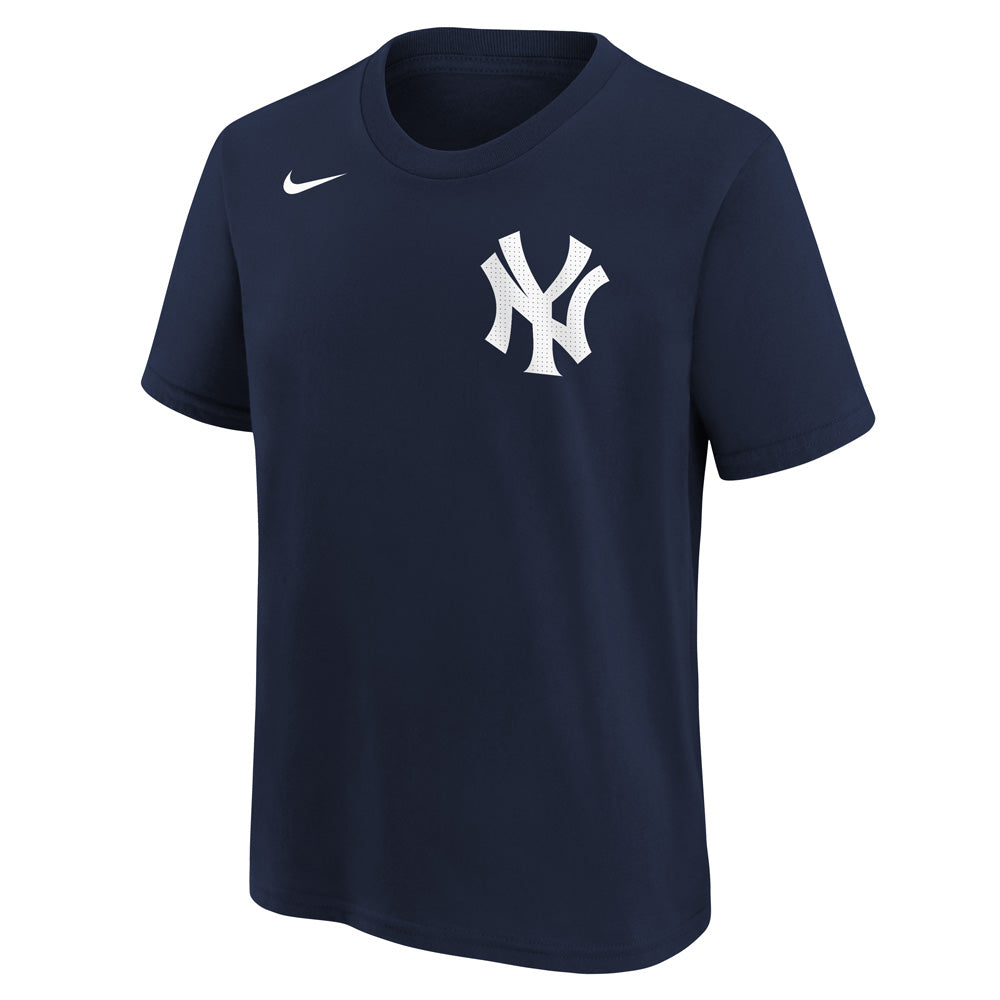 MLB New York Yankees Youth Nike FUSE Wordmark T-Shirt - Navy