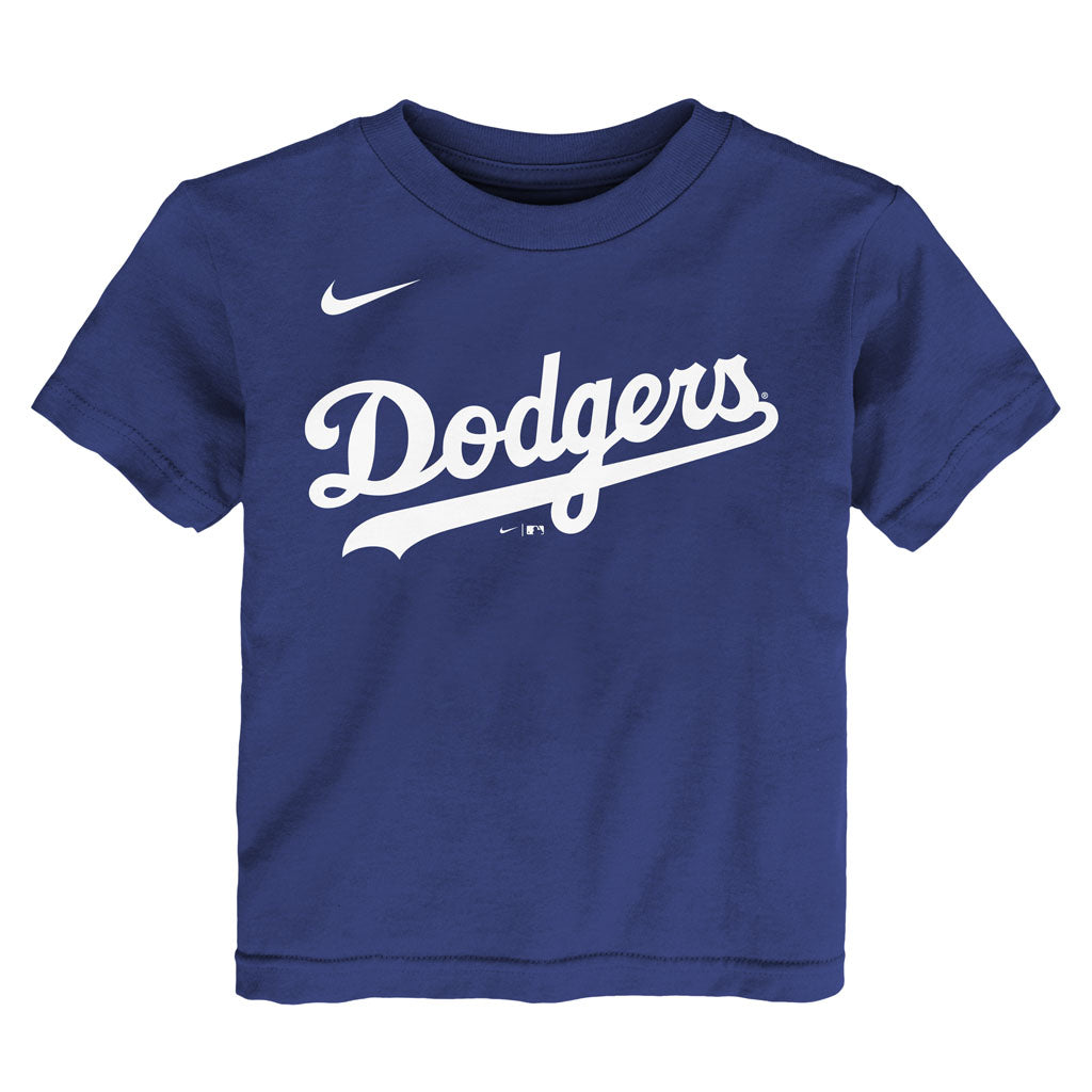 MLB Los Angeles Dodgers Shohei Ohtani Toddler Nike Home Name & Number T-Shirt - Blue
