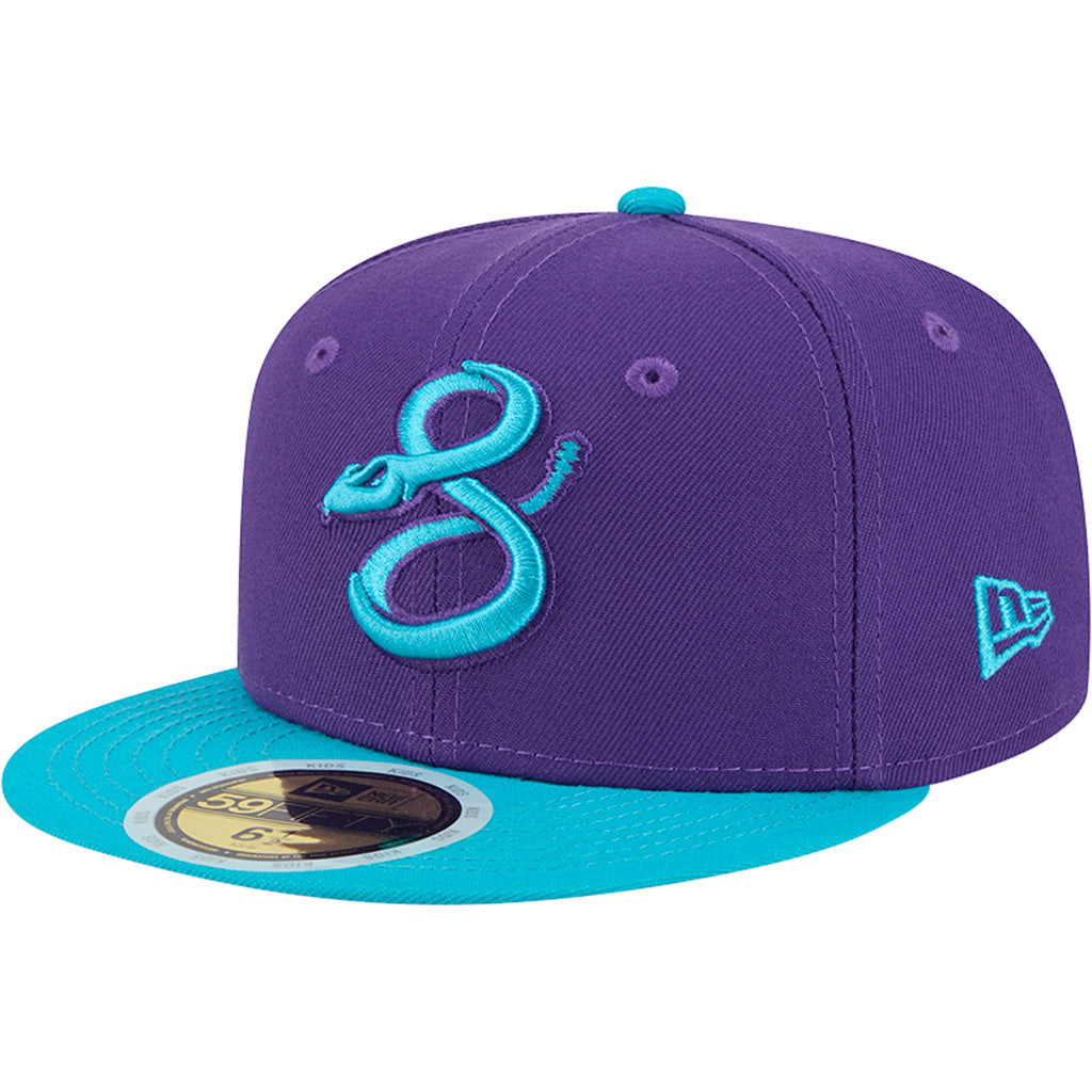 MLB Arizona Diamondbacks Youth New Era 2025 City Connect Authentic Collection 59FIFTY Fitted Hat - Purple