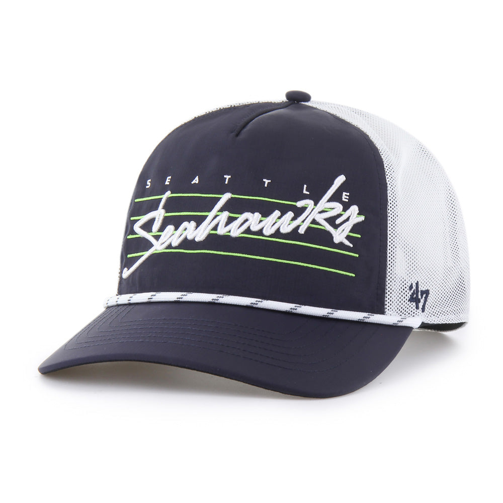 NFL Seattle Seahawks '47 Downburst Mesh Hitch Adjustable Hat - Navy