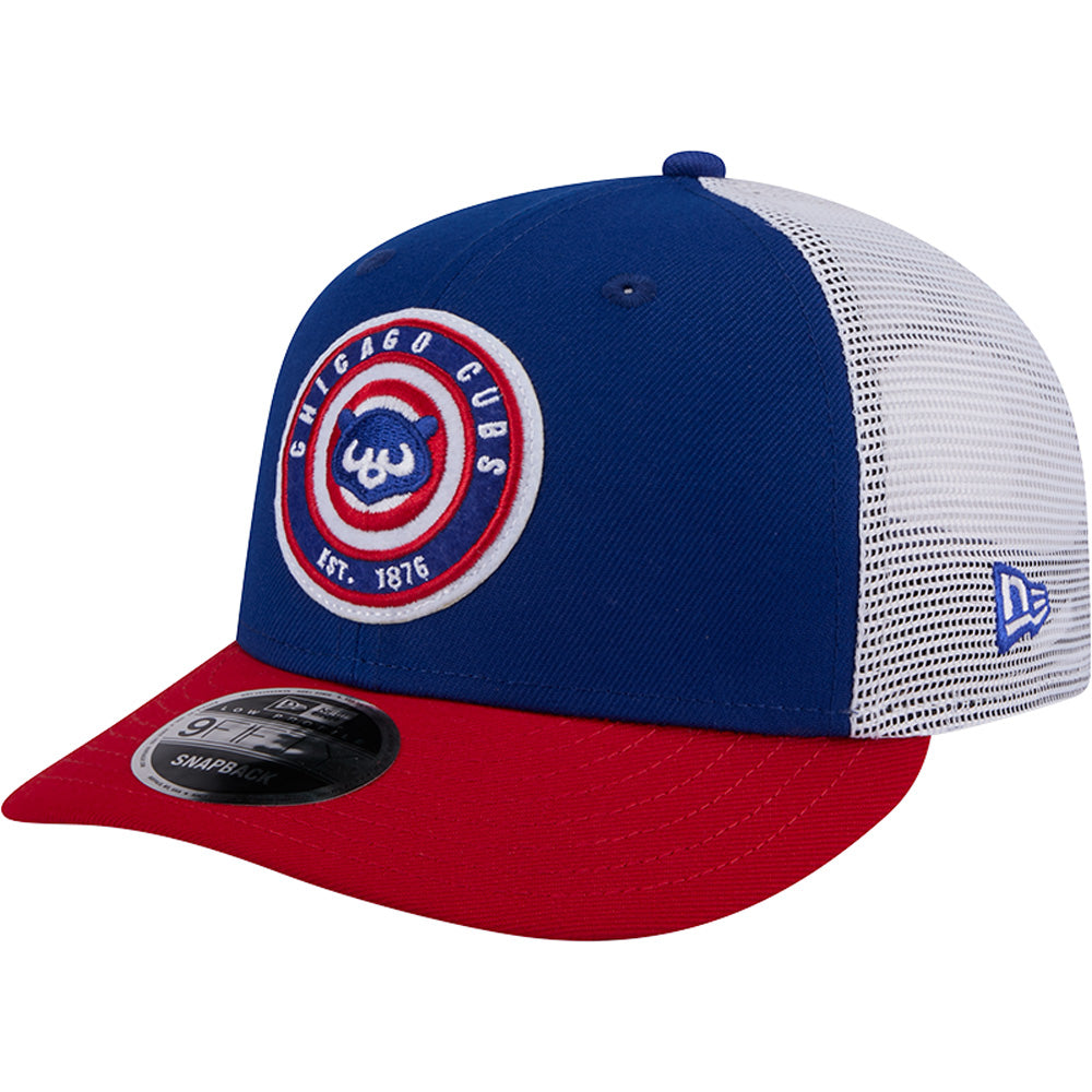 MLB Chicago Cubs New Era Cooperstown Patch Low-Profile 9FIFTY Trucker
