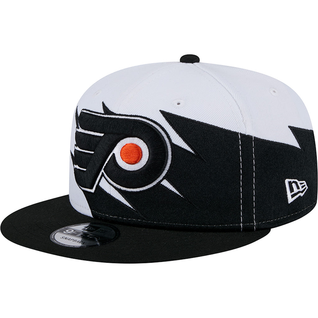 NHL Philadelphia Flyers New Era Jagged 9FIFTY Snapback Hat - White