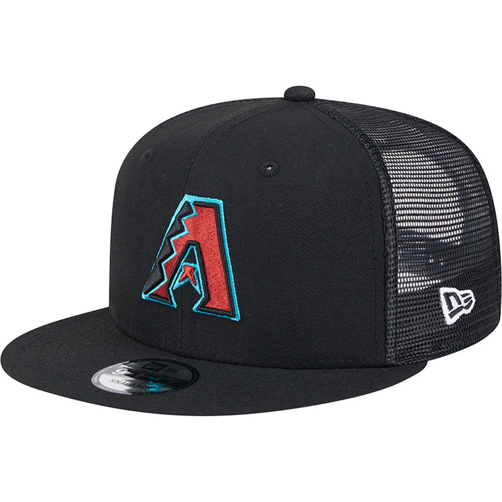 MLB Arizona Diamondbacks New Era 9FIFTY Snapback Trucker Hat - Black