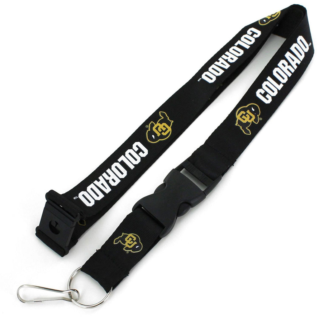 NCAA Colorado Buffaloes Aminco Lanyard - Black