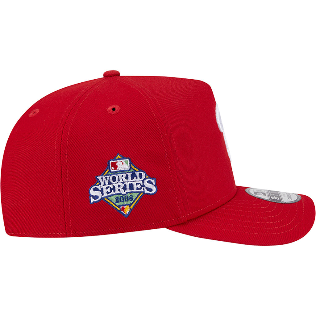 MLB Philadelphia Phillies New Era OTC 9FIFTY A-Frame Hat - Red