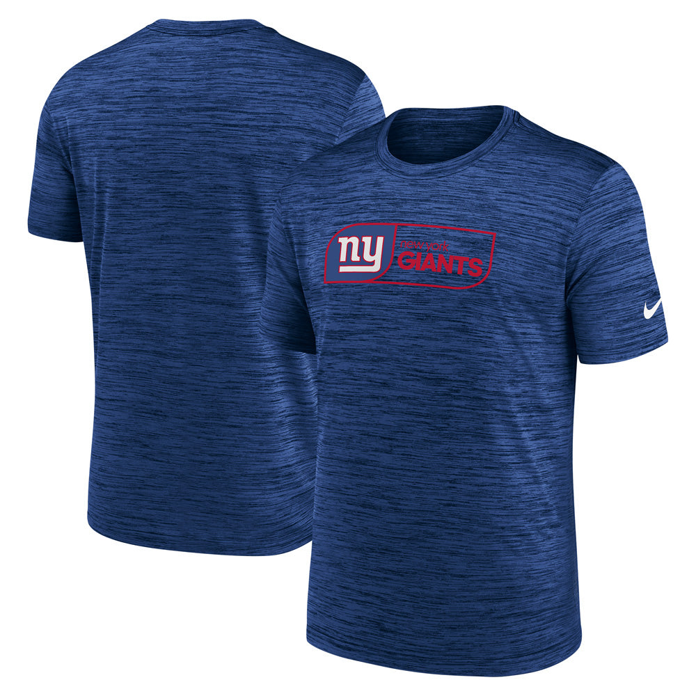 NFL New York Giants Nike Jock Tag Velocity T-Shirt - Blue