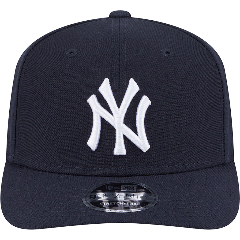 NFL New York Yankees New Era Performance 9SEVENTY Stretch-Snapback Hat - Navy