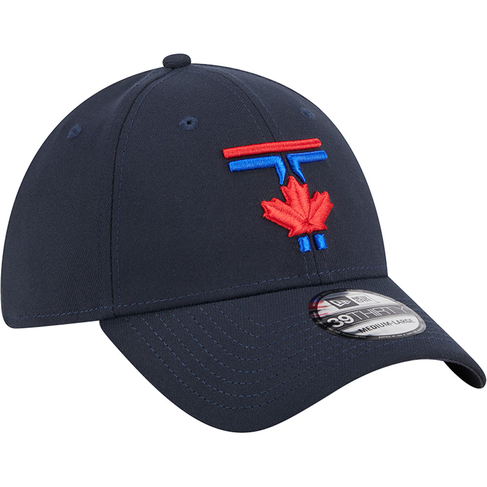 MLB Toronto Blue Jays New Era City Connect 39THIRTY Flex Fit Hat - Navy