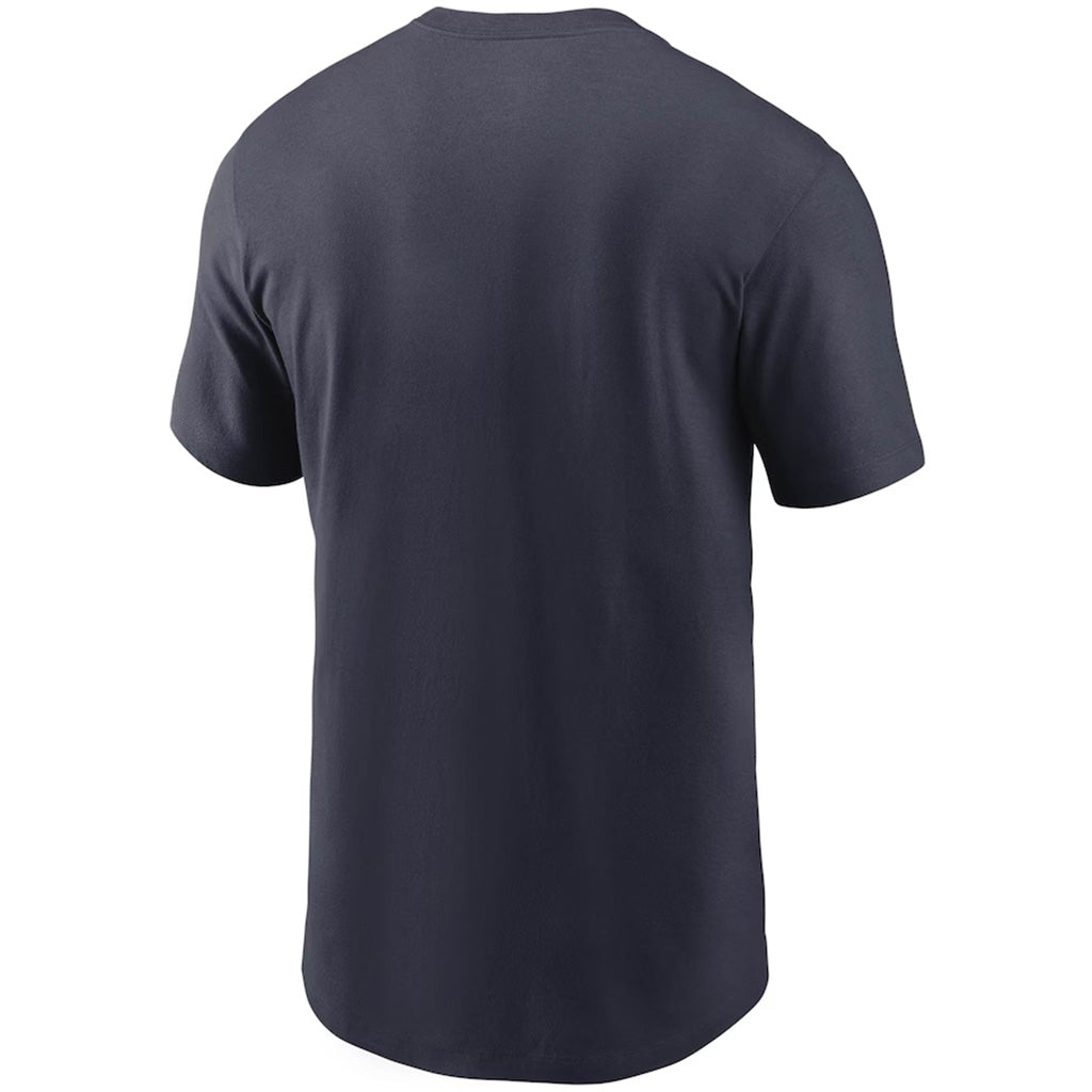 NFL Houston Texans Nike Cotton Essential Logo T-Shirt - Navy