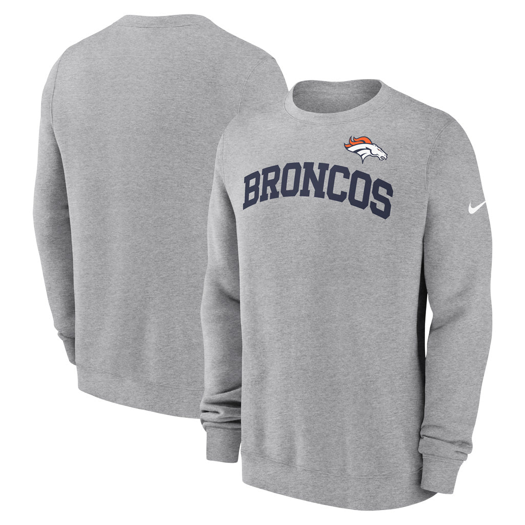 NFL Denver Broncos Nike Club Pullover Crew