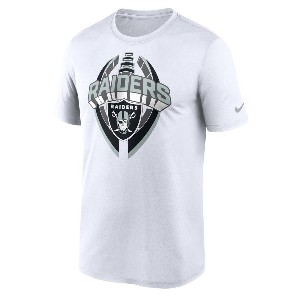 NFL Las Vegas Raiders Nike 2025 Icon Legend T-Shirt - White