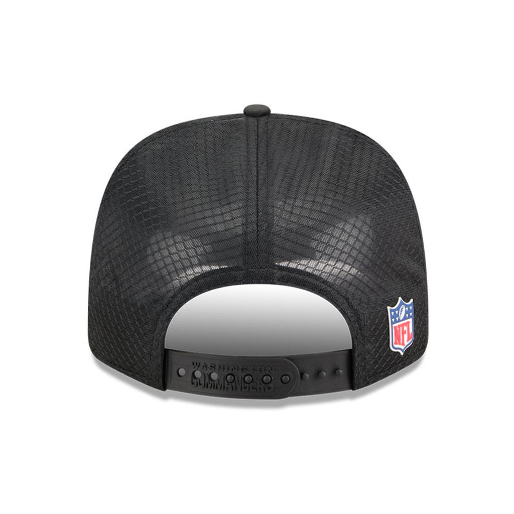 NFL Washington Commanders New Era 2025 Sideline 9SEVENTY Stretch-Snapback Hat - Black