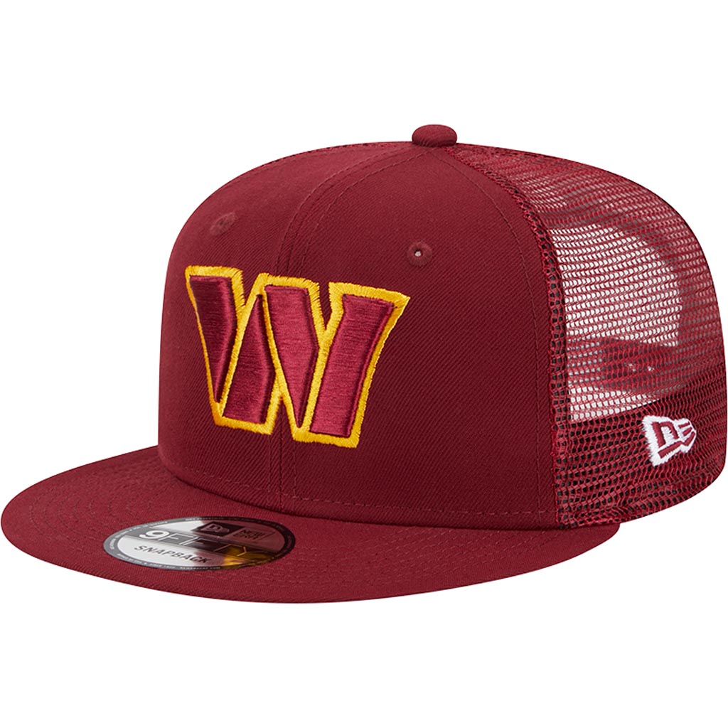 NFL Washington Commanders New Era 9FIFTY Snapback Trucker Hat - Maroon
