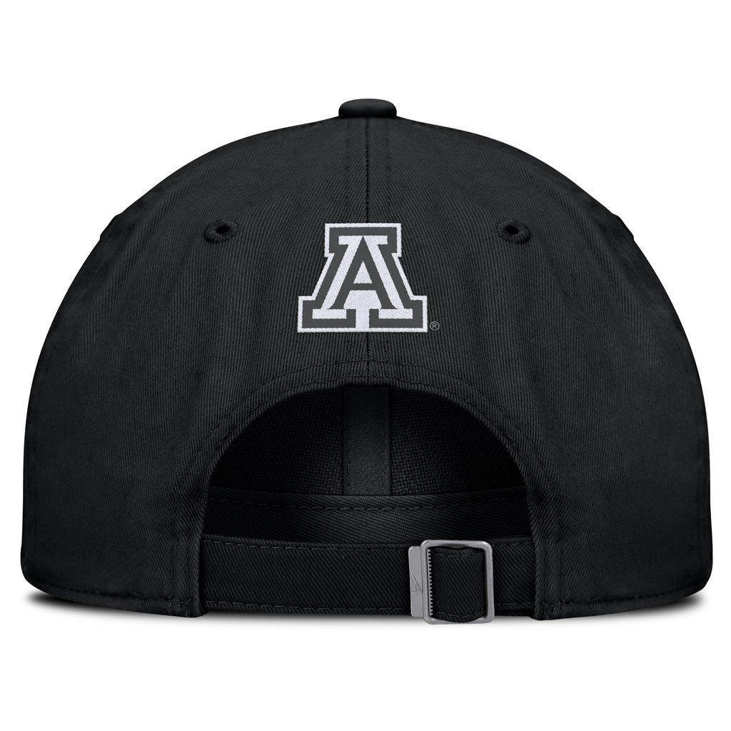 NCAA Arizona Wildcats Nike Wordmark Slouch Adjustable Hat - Black