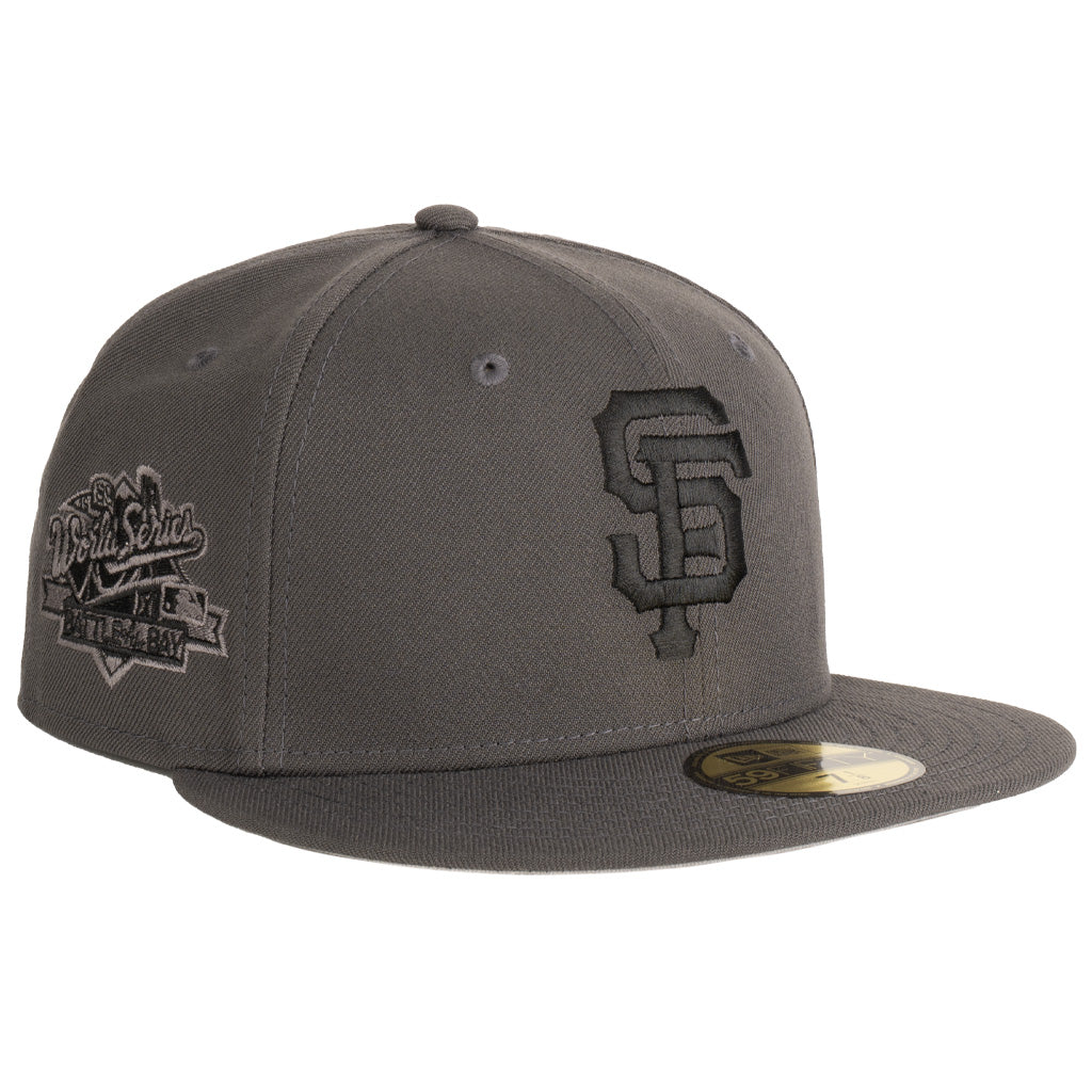 MLB San Francisco Giants New Era Tonal Graphite 59FIFTY Fitted Hat - Graphite