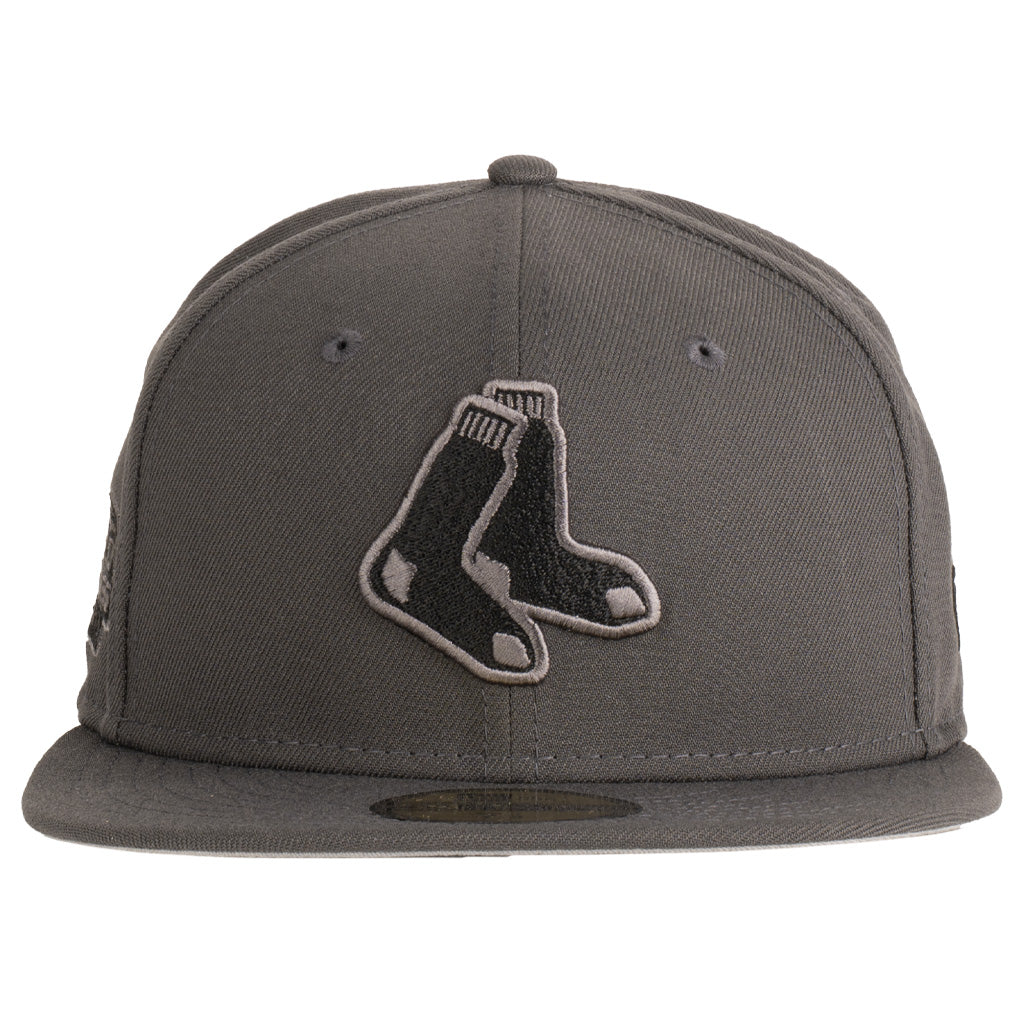 MLB Boston Red Sox New Era Tonal Graphite 59FIFTY Fitted Hat - Graphite