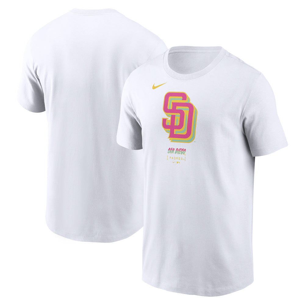 MLB San Diego Padres Nike City Connect Logo Essential T-Shirt - White