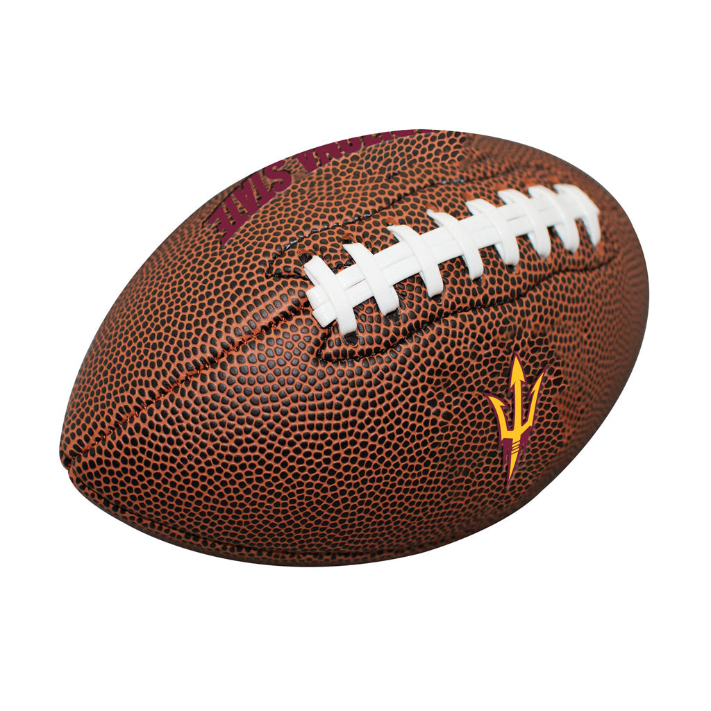 NCAA Arizona State Sun Devils Logo Brands Mini Composite Football - Brown