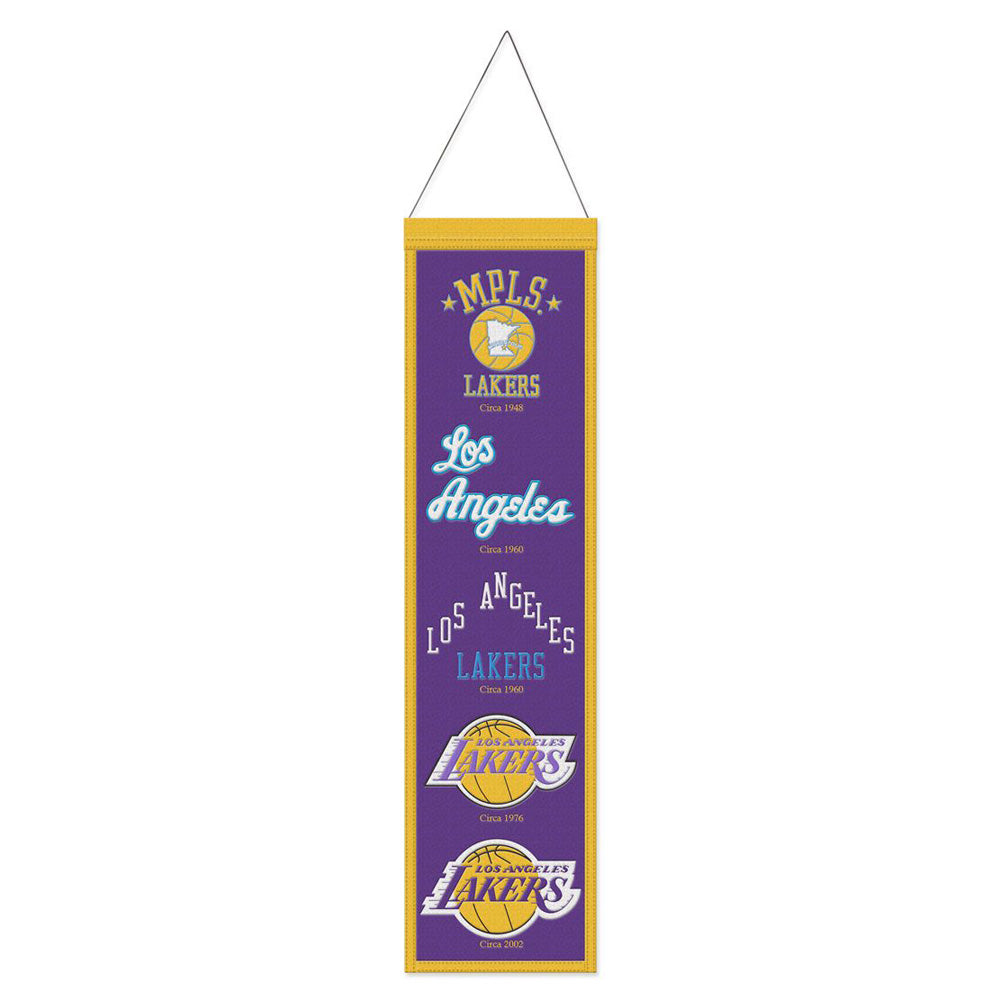 NBA Los Angeles Lakers WinCraft Heritage Wool Banner