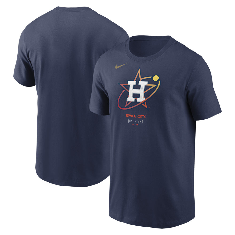 MLB Houston Astros Nike City Connect Logo Essential T-Shirt - Navy