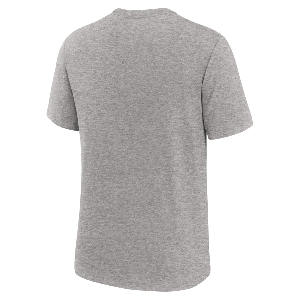 MLB New York Yankees Derek Jeter Nike Cooperstown Local Tri-Blend T-Shirt - Gray