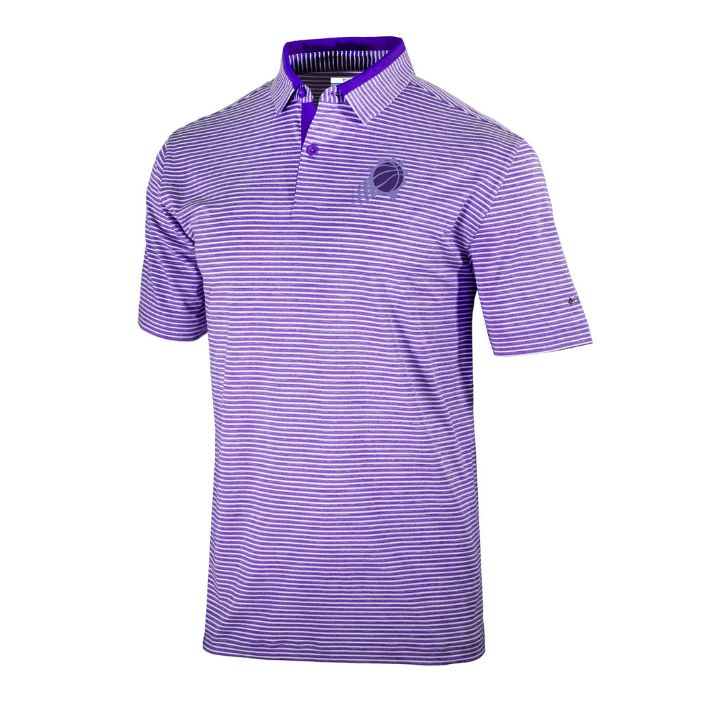 NBA Phoenix Suns Columbia Primary Golden Hills Polo - Purple