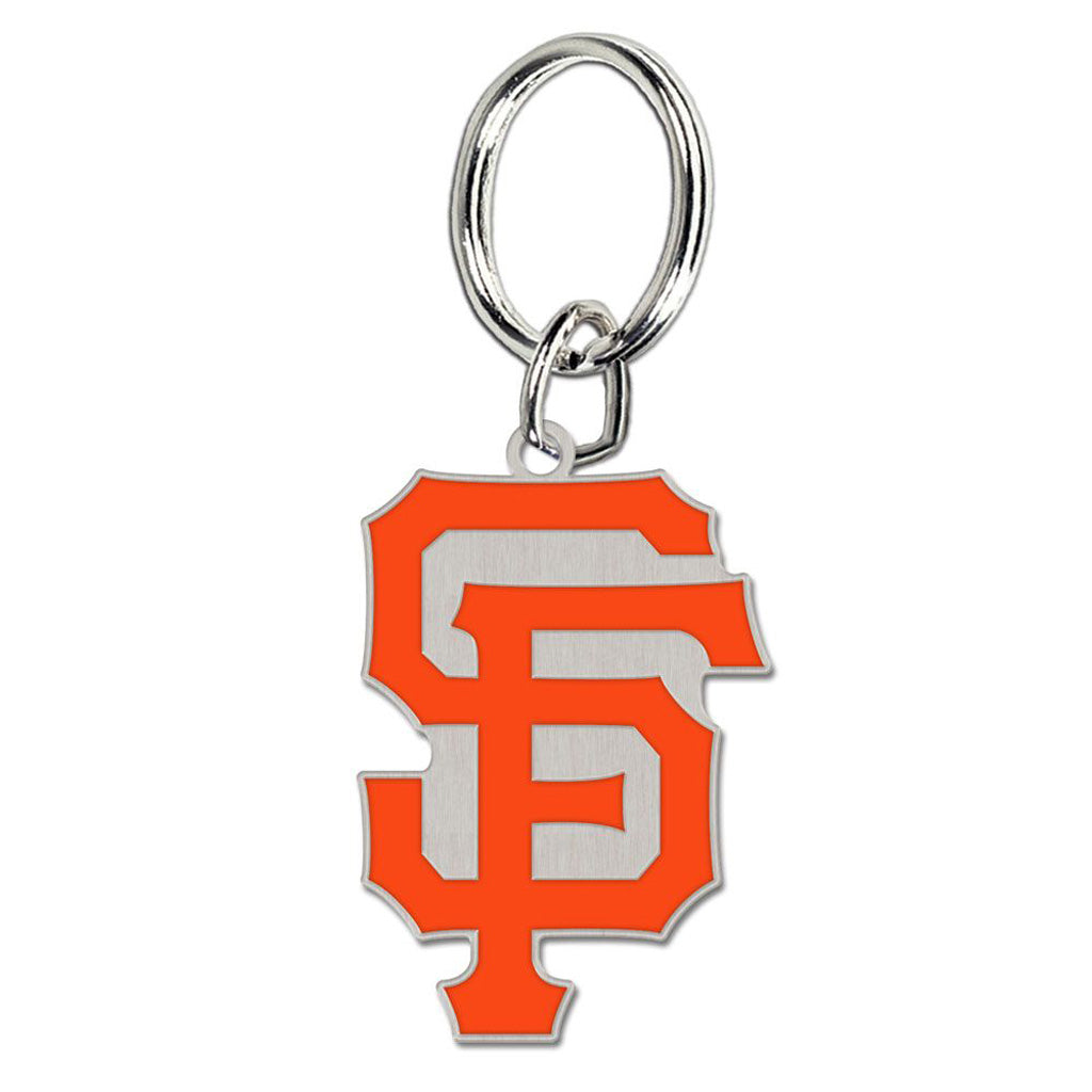 MLB San Francisco Giants WinCraft Cloisonne Logo Keychain - Orange