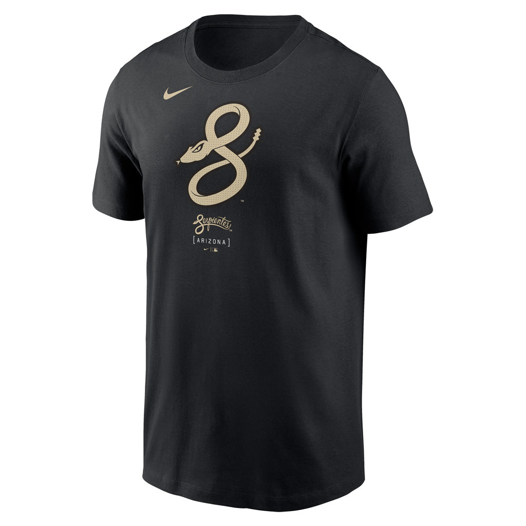MLB Arizona Diamondbacks Nike City Connect FUSE Large Logo Essential T-Shirt - Black