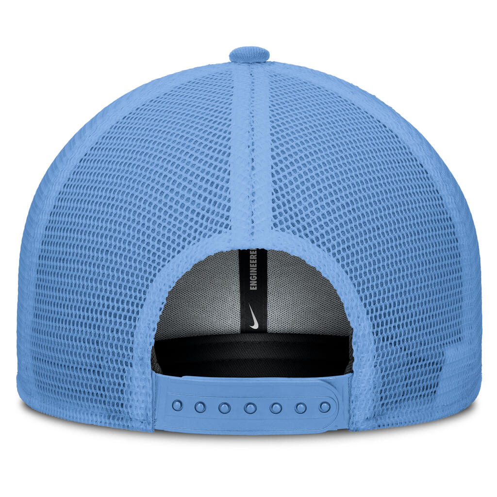 MLB St. Louis Cardinals Nike Cooperstown Square Patch Trucker Snapback Hat - Blue