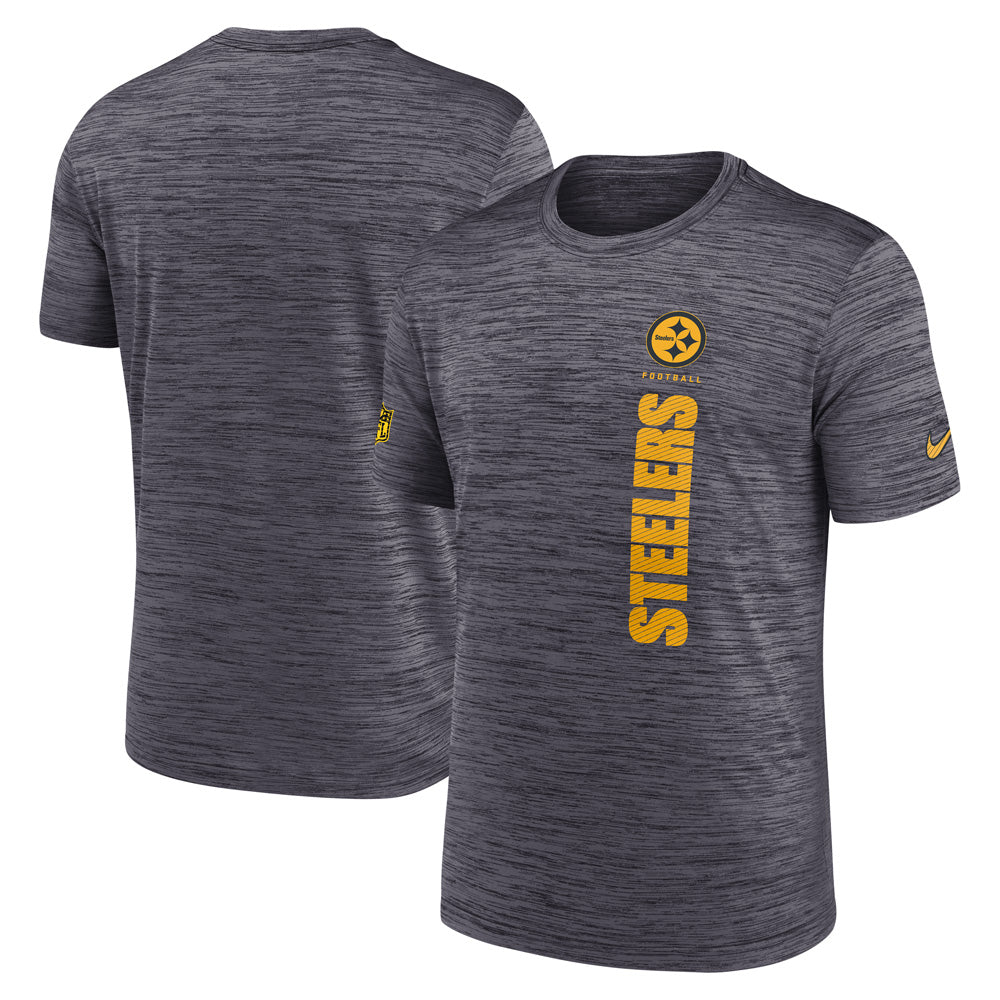 NFL Pittsburgh Steelers Nike 2024 Dri-FIT Velocity T-Shirt - Black