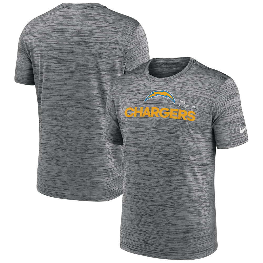 NFL Los Angeles Chargers Nike 2024 Modern Velocity T-Shirt - Charcoal