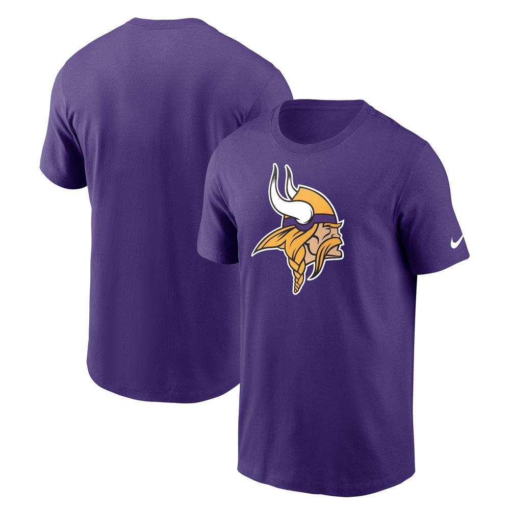 NFL Minnesota Vikings Nike Logo Essential T-Shirt - Purple