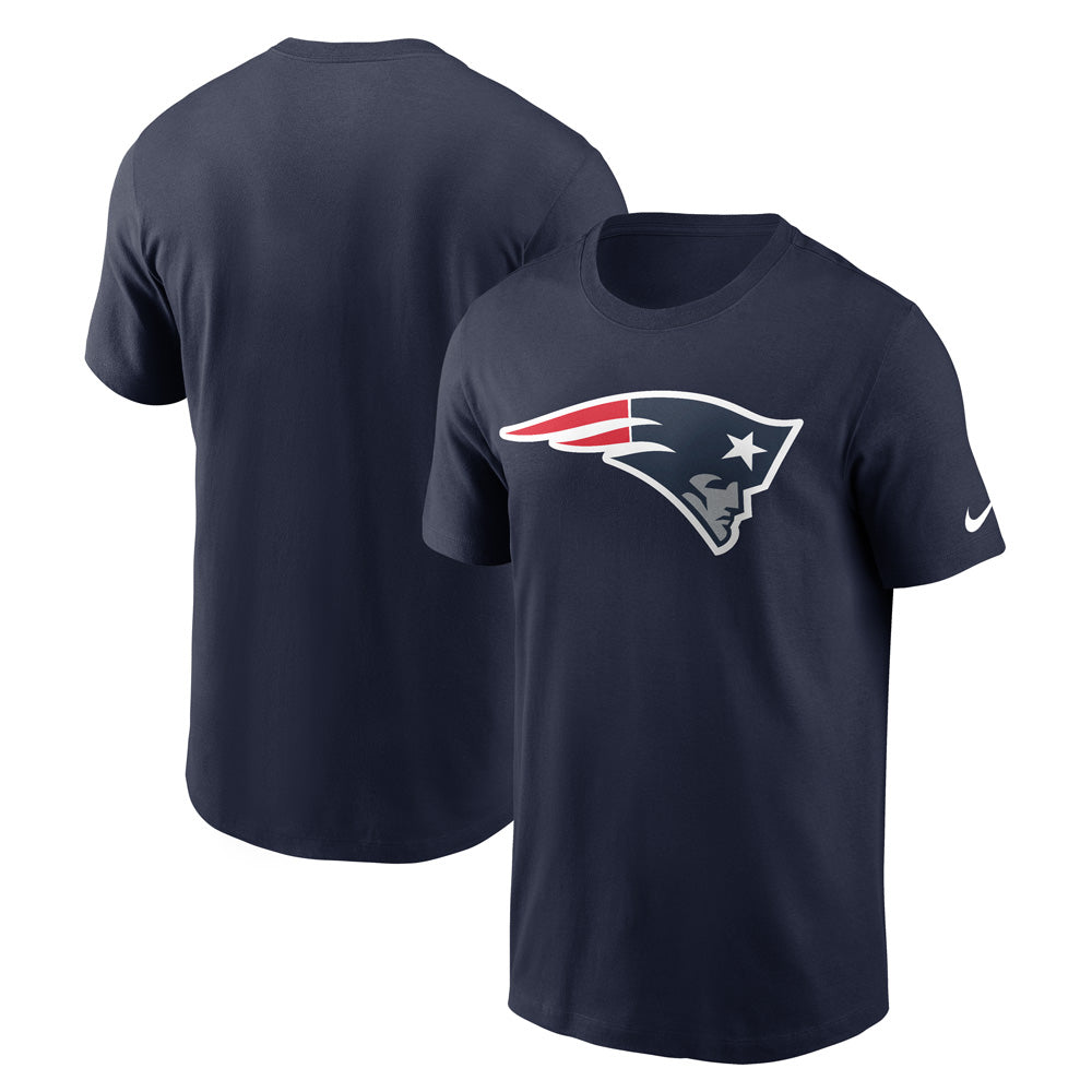 NFL New England Patriots Nike Logo Essential T-Shirt - Navy