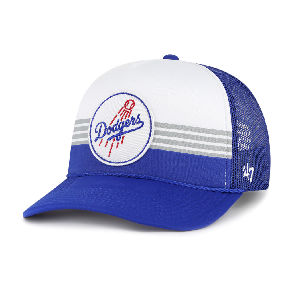 MLB Los Angeles Dodgers '47 Liftoff Trucker Snapback Hat - White