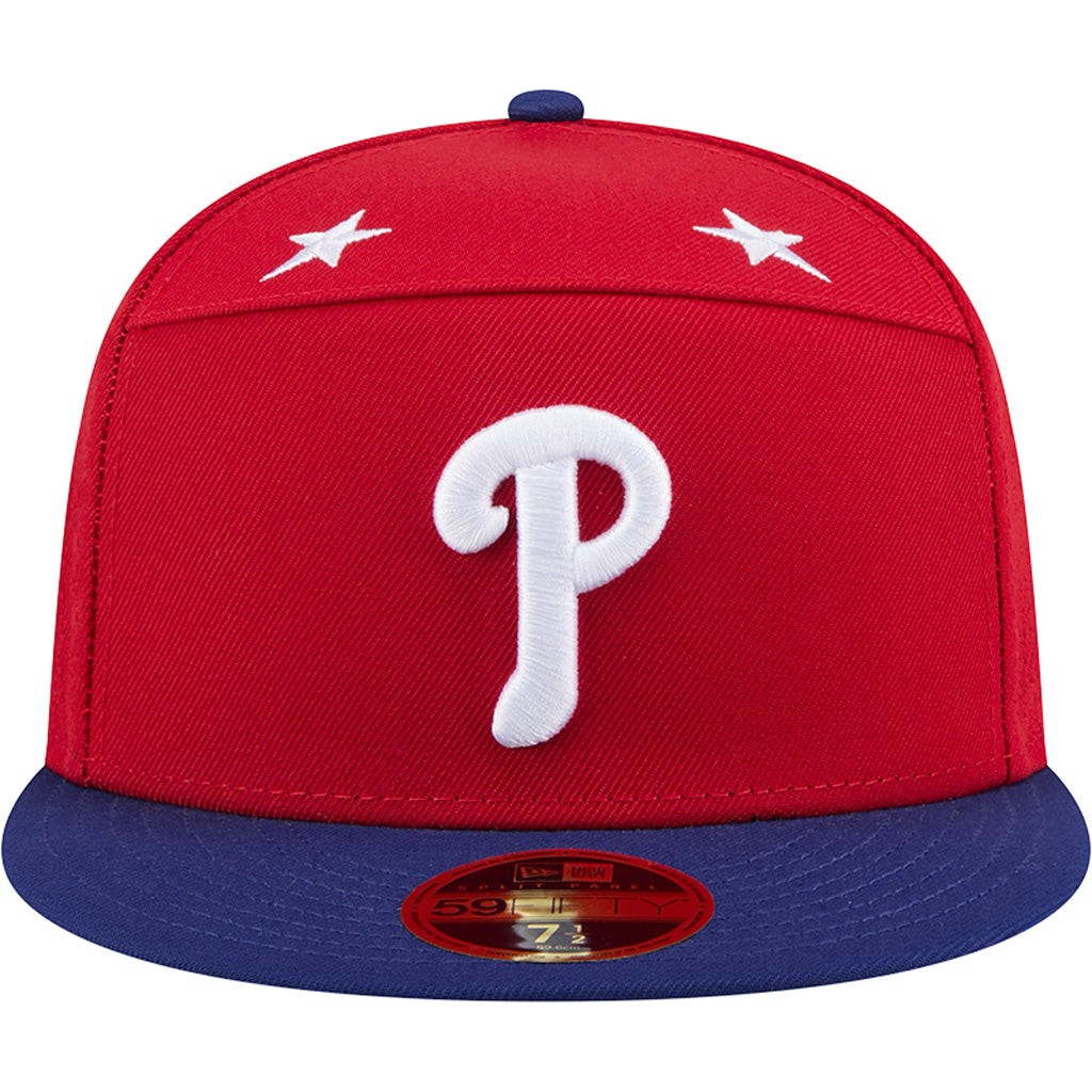 MLB Philadelphia Phillies New Era 2025 All Star Game 59FIFTY Fitted Hat - Red