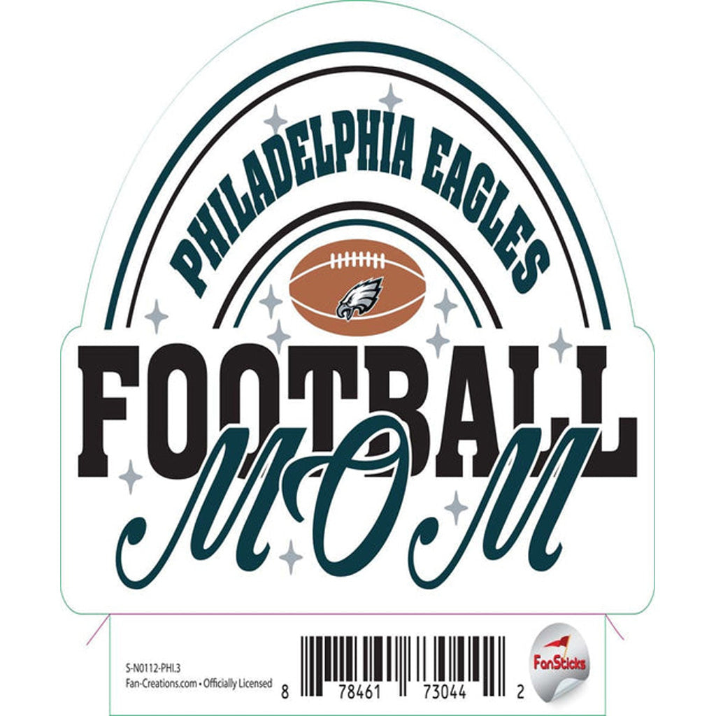 NFL Philadelphia Eagles Fan Creations Mom Sticker
