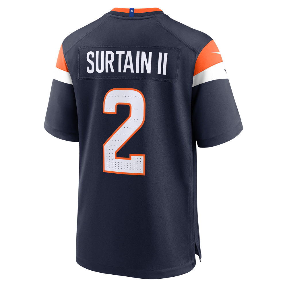 NFL Denver Broncos Patrick Surtain II Alternate Game Jersey - Navy