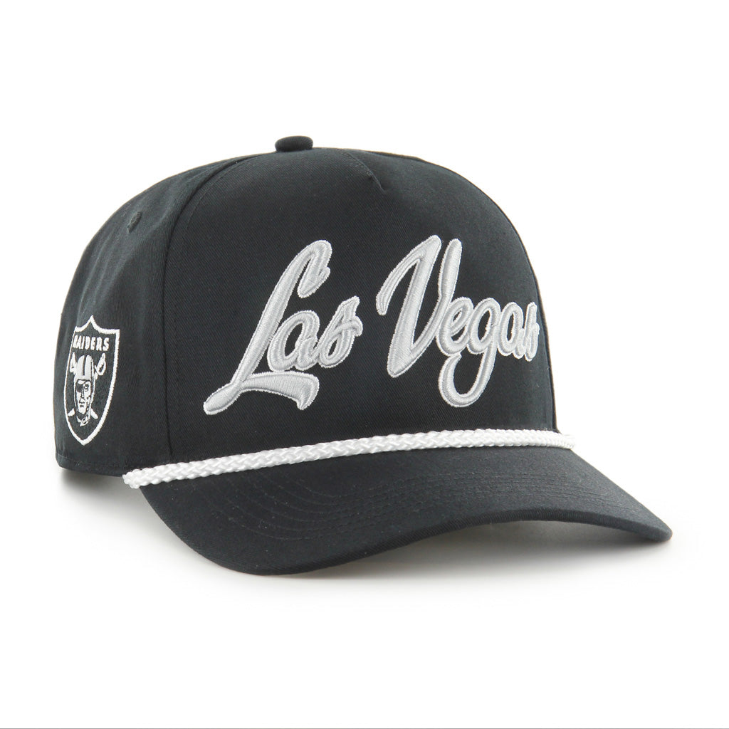 NFL Las Vegas Raiders '47 Overhand Hitch Snapback Hat - Black