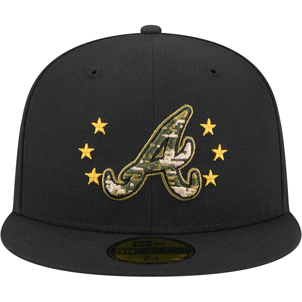 MLB Atlanta Braves New Era 2024 Armed Forces On-Field 59FIFTY Fitted
