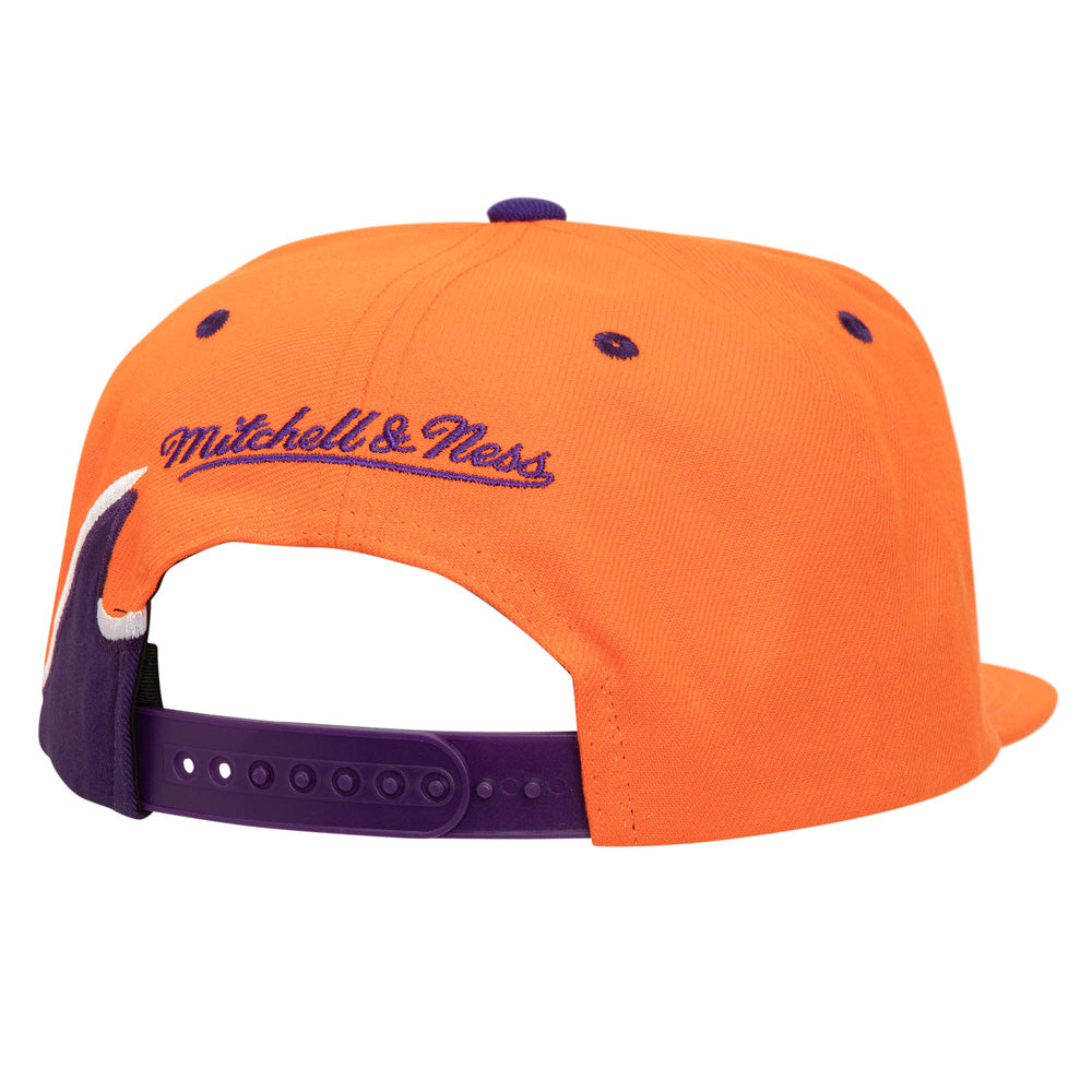 NBA Phoenix Suns Mitchell &amp; Ness Rising Tide Snapback Hat - Orange
