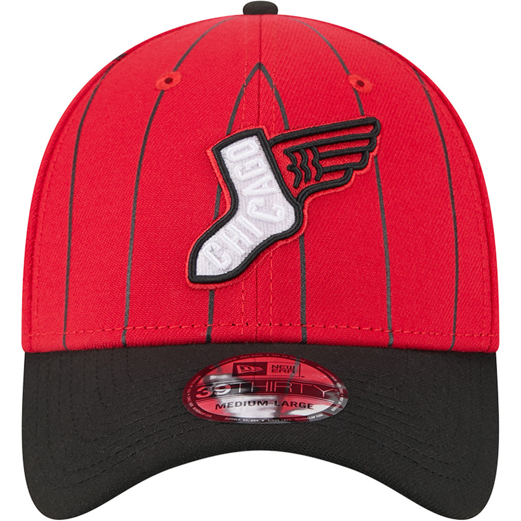 MLB Chicago White Sox New Era 2025 City Connect 39THIRTY Flex Fit Hat - Red