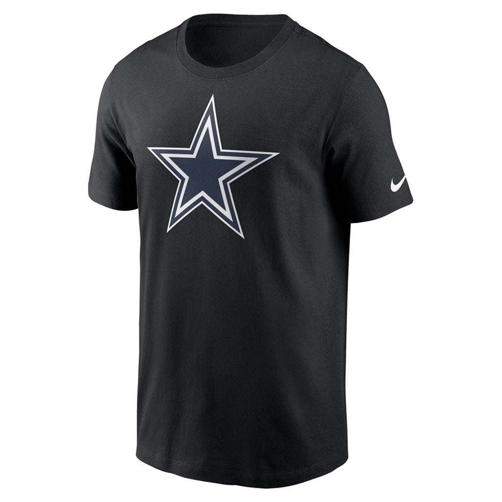 NFL Dallas Cowboys Nike Logo Essential T-Shirt -  Black
