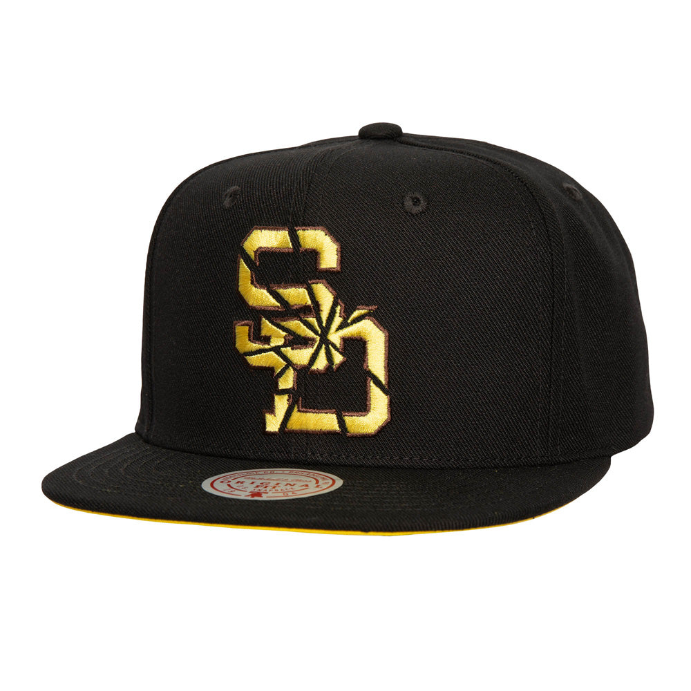 MLB San Diego Padres Mitchell & Ness Shattered Snapback